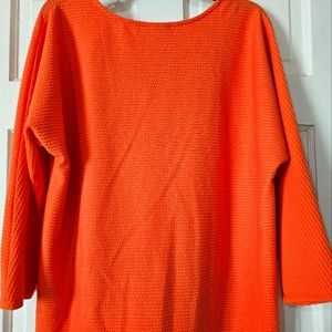 Top, Coral ties below waist